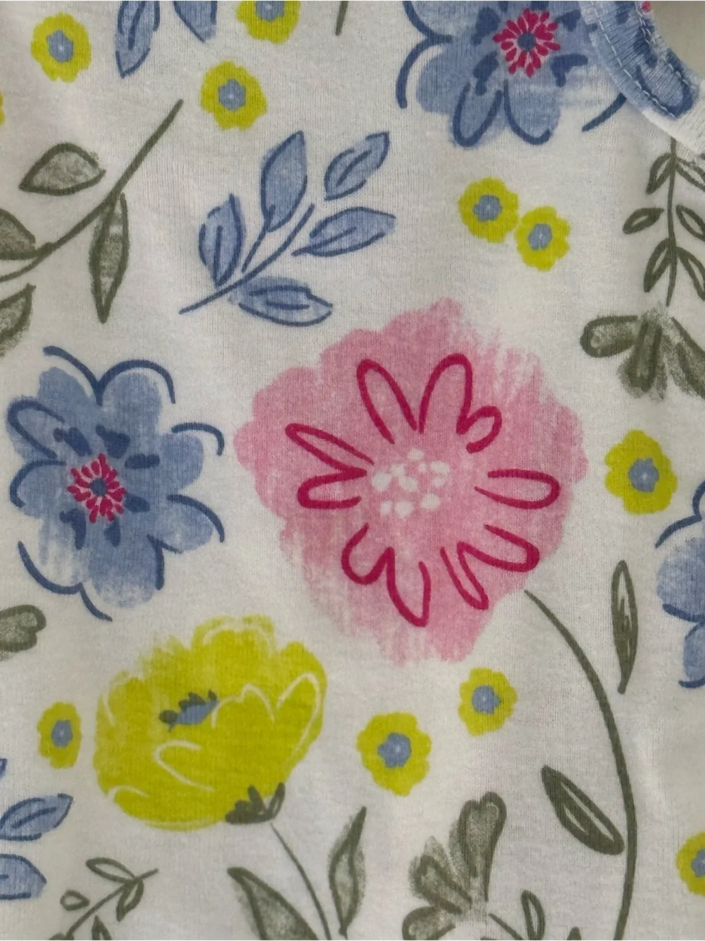 NWOT Carter’s Floral Tank Bodysuit 0-3M Baby Girl Spring Summer